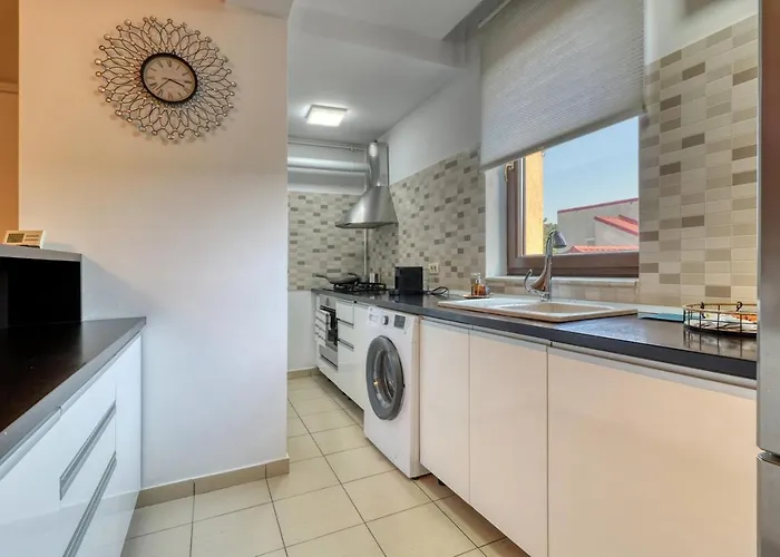 Refugiu Linistit In Baneasa Apartmán *